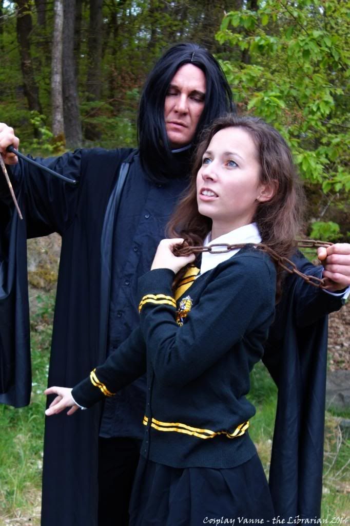 Snape caught himself a Hufflepuff