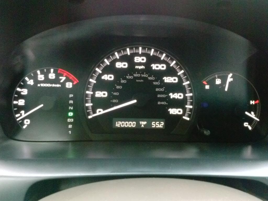 Honda accord 120k miles service #2