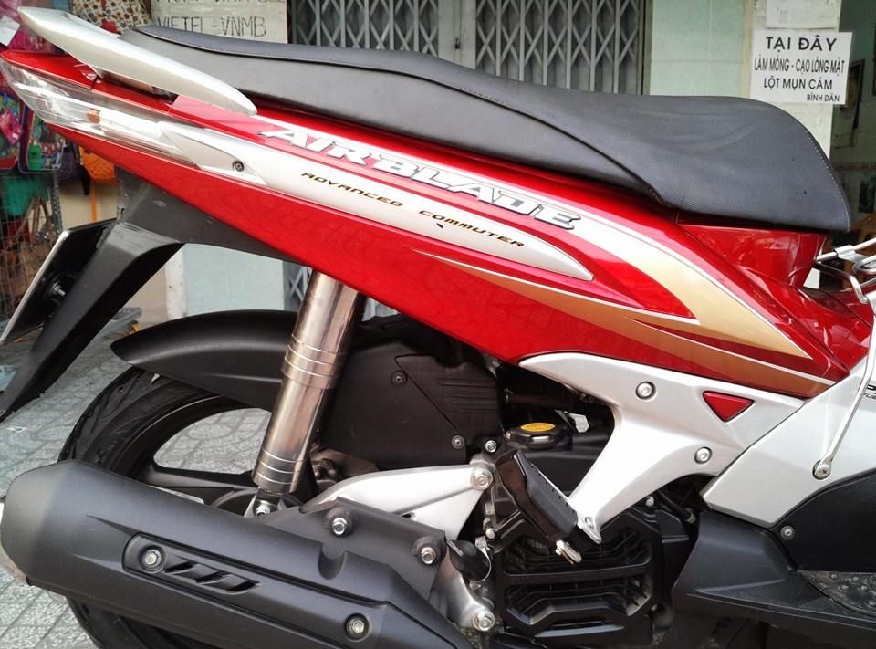 Air Blade Fi màu Đỏ Bạc , đký 2009 mới 99% như xe thùng - 7