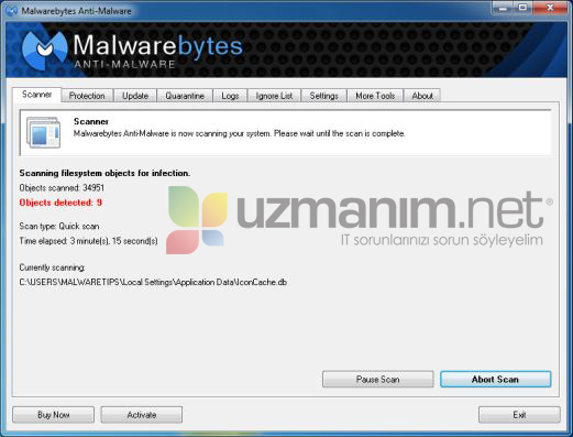 Malwarebytes nasil kullanilir? zararli yazılım temizleme, tam tarama
