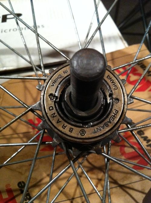 removing single speed freewheel