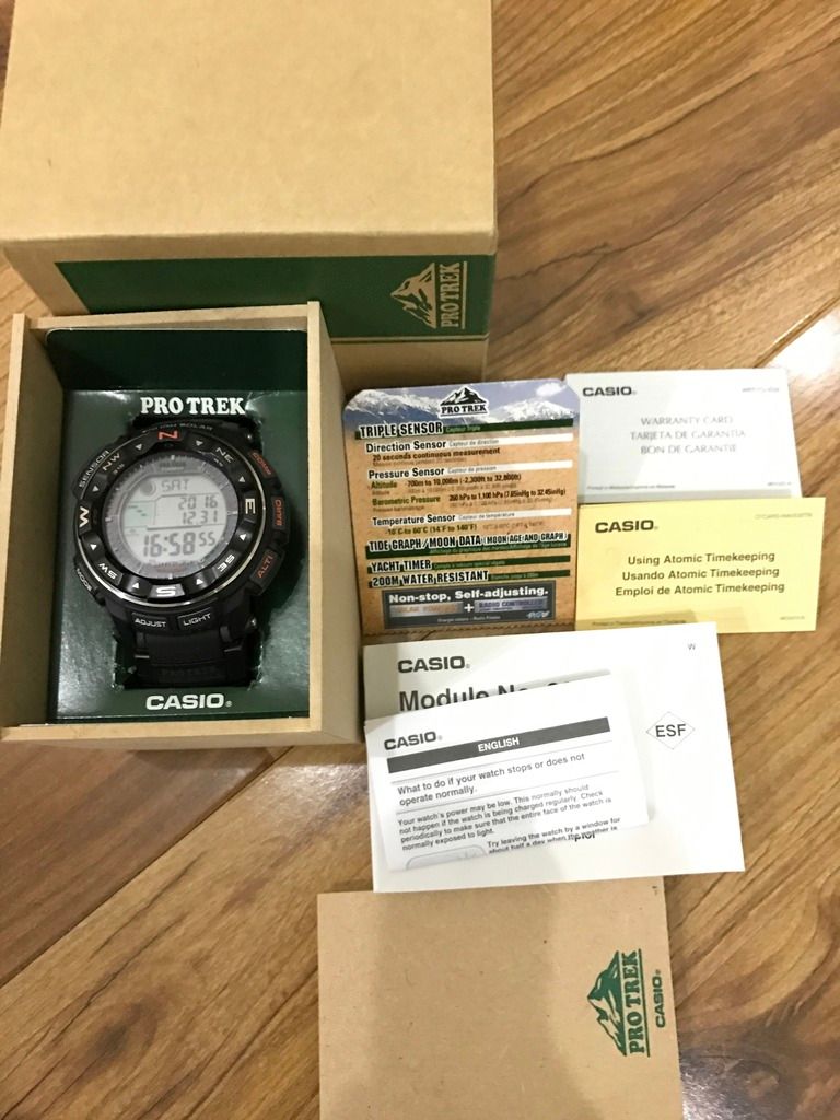 Bán đồng hồ Casio Protrek PRW 2500