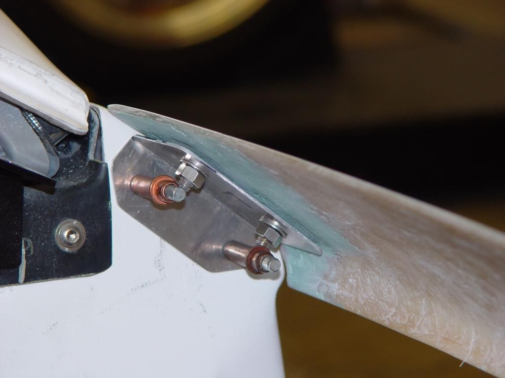 My first attempt at a hood hinge.