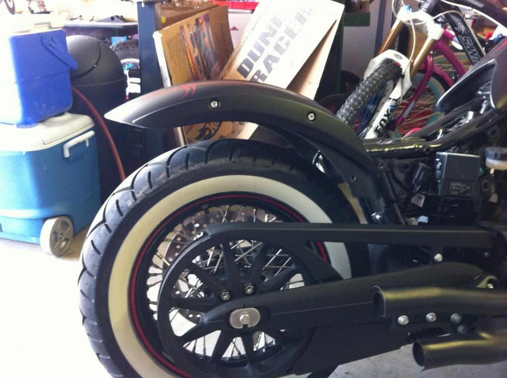 victory hammer custom rear fender